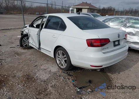 2017 Volkswagen Jetta 1.8T Sel/1.8T Sel Premium из США, поврежденный, VIN 3VWL17AJ2HM254485